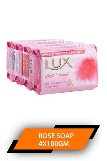Lux Rose Soap 4x100gm